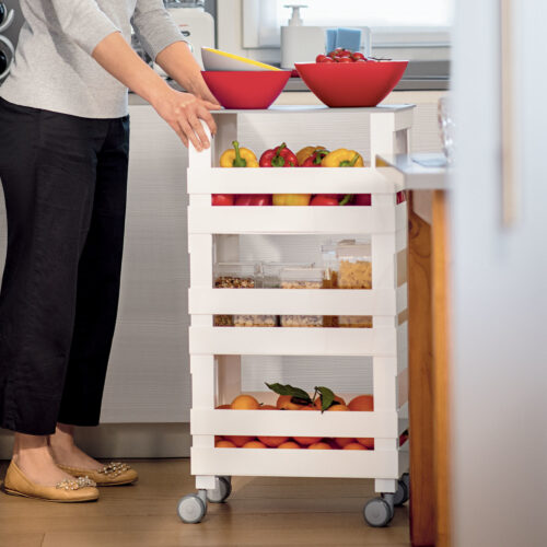 Tidy&Store - Carrello Organizzatore Alto - CIRCLE GUZZINI
