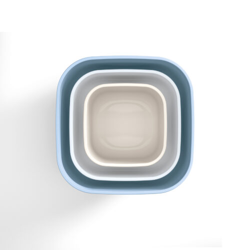 STORE&MORE - Set 3 Contenitori Alti Ermetici per Frigo/Freezer/Forno a Microonde GUZZINI