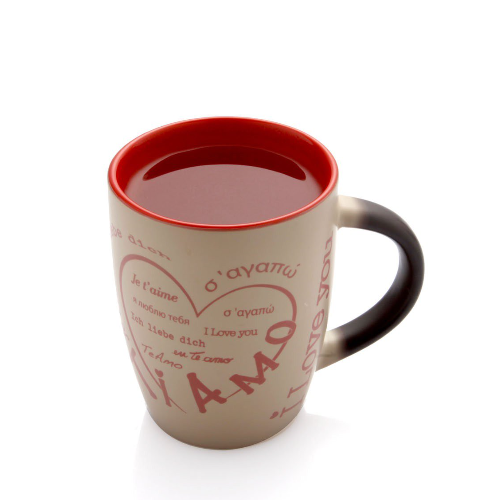 BRANDANI Magic Mug Batticuore I Love in Stoneware
