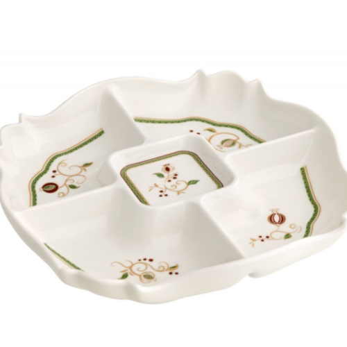 Antipastiera Tempo Di Festa Porcellana Brandani Gift