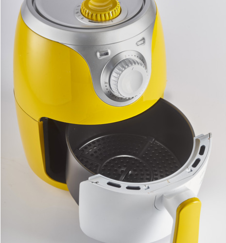Ariete Friggitrice ad Aria Senza Olio 1000 W Termostato Timer Giallo 4615