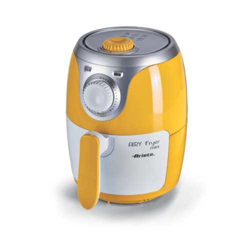 Ariete Friggitrice ad Aria Senza Olio 1000 W Termostato Timer Giallo 4615