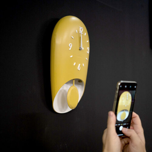 BELL Orologio da parete con pendolo Guzzini