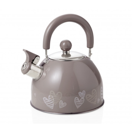 Bollitore Batticuore Tortora in Acciaio Inox BRANDANI GIFT