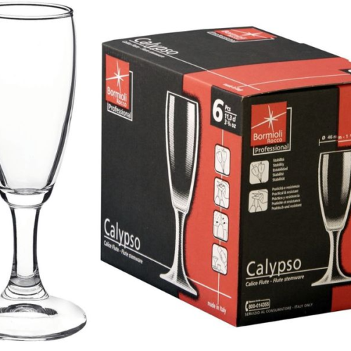 Calice Fluttino Calypso 6pz 11,3cl Bormioli Rocco