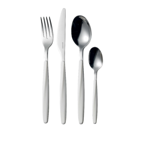 Guzzini Set 24 Posate My Fusion Bianco