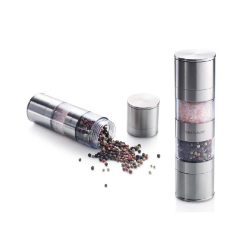 Macina Sale e Pepe Double Special Inox Brandani Gift