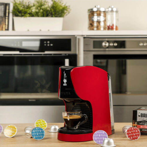 Macchina Espresso OPERA BIALETTI ROSSA