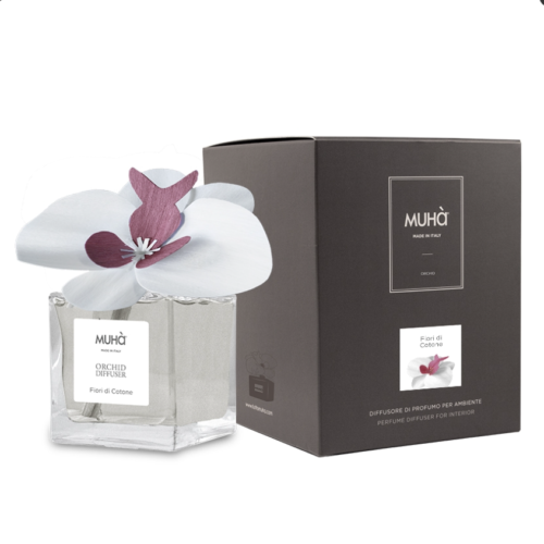 Muhà Diffusore Orchidea 100ml Fiori Di Cotone