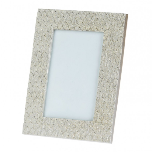 Portafoto Petalo Oro Poliresina Int.10x15 Brandani