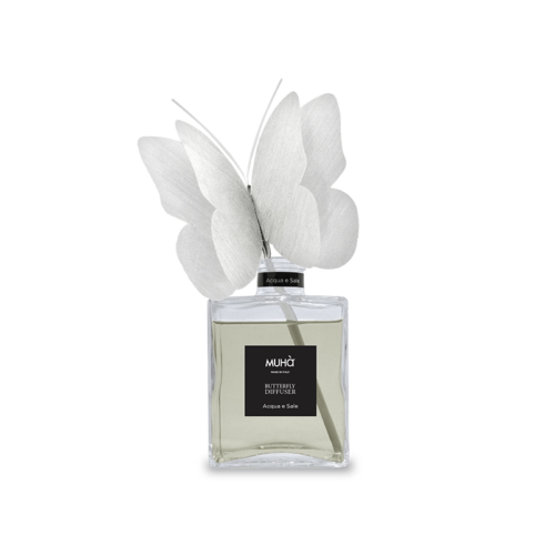 Muhà Profumatore D'ambiente Diffusore a Farfalla Acqua e Sale 180ml