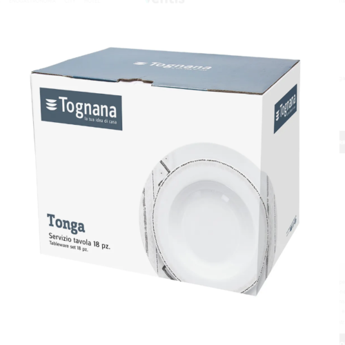 Tognana Servizio Tavola 18pz Olimpia Tonga