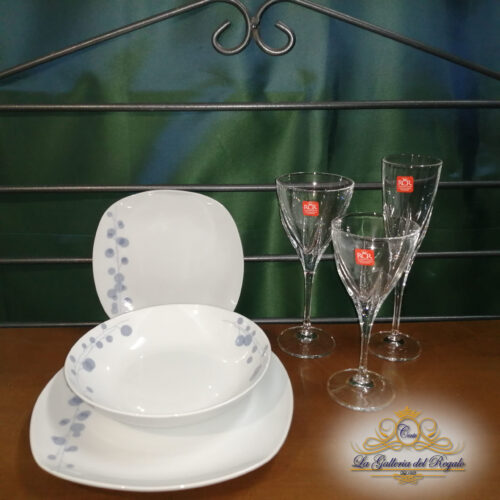 Servizio Piatti 18 Pz. Charlton Siam Tognana