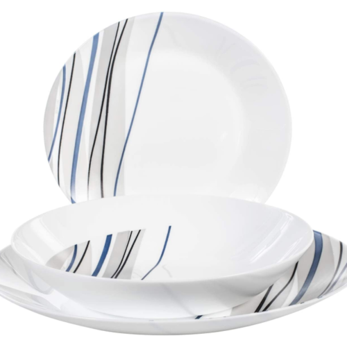 Servizio Piatti 18pz Athenais Blue Luminarc