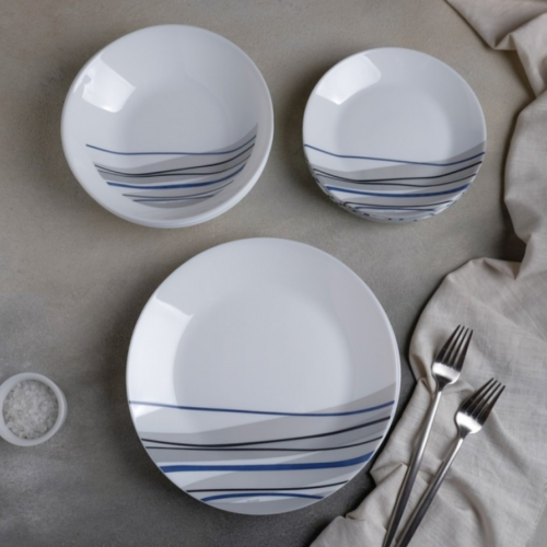 Servizio Piatti 18pz Athenais Blue Luminarc