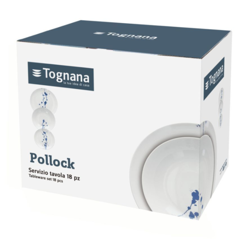 Tognana Servizio Tavola 18Pz Pollock Metropolis