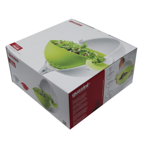 Set Scolatutto Con Contenitore Spin&Drain Guzzini