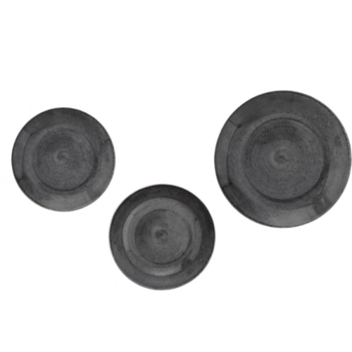 Tavola 18 Pz Essential Fumo Porcellana Brandani