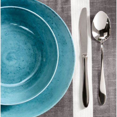 Tavola 18 Pz Essential Oceano Porcellana Brandani