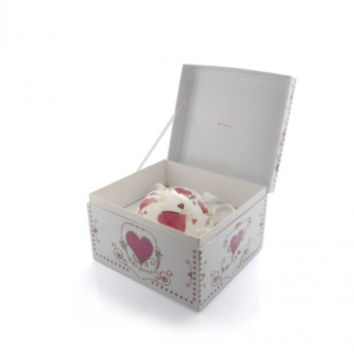 Teiera con Tazza HEART GOLD Brandani Gift