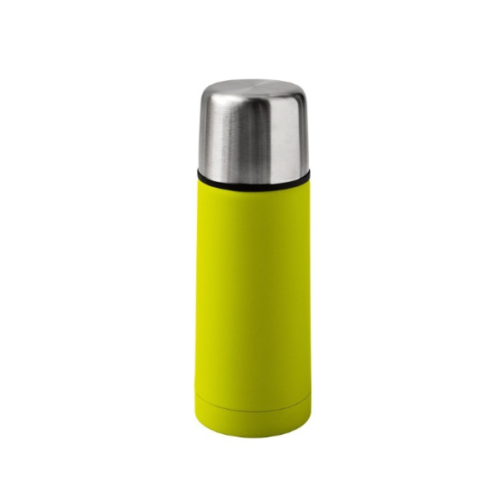 Thermos 350ml Con Versatore Acqua Stop E Tappo Contenitore Colori Assortiti Inox/pp Brandani
