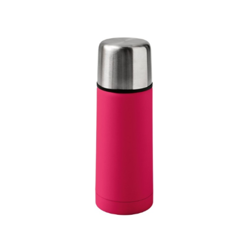Thermos 350ml Con Versatore Acqua Stop E Tappo Contenitore Colori Assortiti Inox/pp Brandani