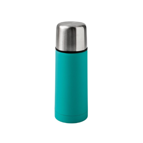 Thermos 350ml Con Versatore Acqua Stop E Tappo Contenitore Colori Assortiti Inox/pp Brandani