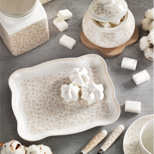 Vassoietto Campo Ai Fiori In Porcellana Brandani