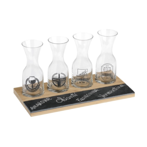 Vassoio Assaggi "sommelier" Set 6 Pezzi Brandani Gift