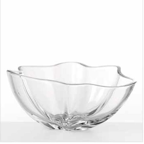 Vulcano Coppa 30,5 cm Cristallo Bohemia Fade Maison