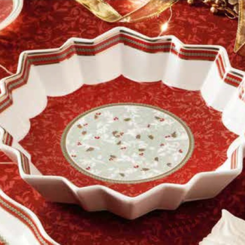 Vassoio Stella Connubio Porcellana cm 22 Brandani