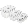 Zwilling Contenit. sottov. vetro set 3pz. FRESH&SAVE