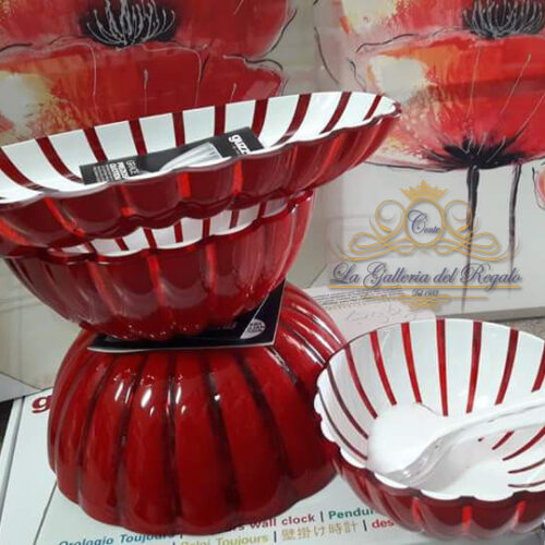 Guzzini Contenitore Grace L Cm.25 Rosso