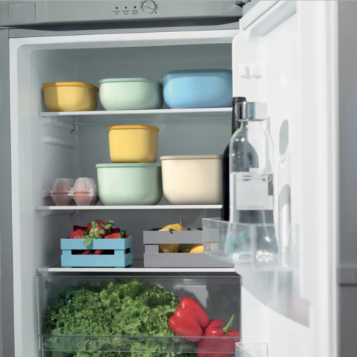 STORE&MORE – Contenitore Ermetico Basso per Frigo/Freeser/ Microonde (S) GUZZINI