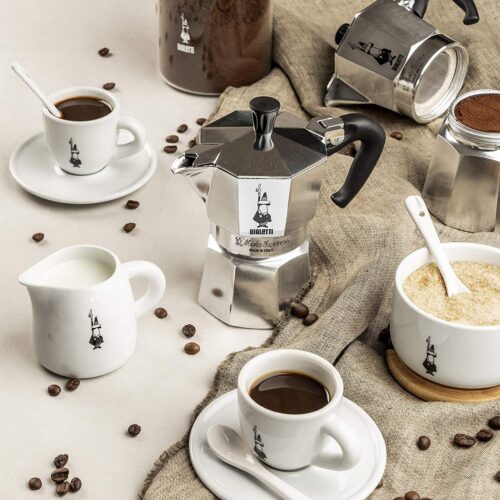 Moka Express Bialetti, Caffettiera Alluminio, Argento