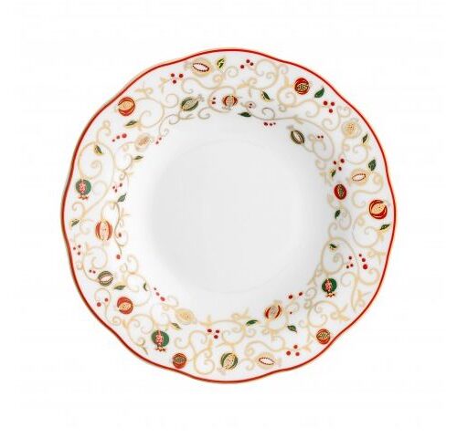 Servizio piatti set 18 pezzi Tempo di Festa Brandani