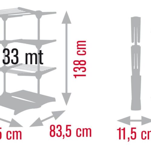 Stendibiancheria Stendimeglio Junior Meliconi
