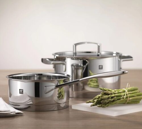 Zwilling Passion Set Di Pentole - 5 pz 18/10 Acciaio Inossidabile
