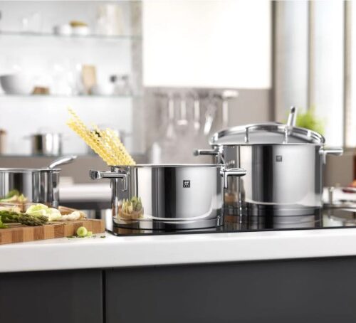 Zwilling Passion Set Di Pentole - 5 pz 18/10 Acciaio Inossidabile
