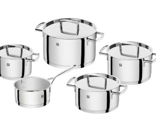 Zwilling Passion Set Di Pentole - 5 pz 18/10 Acciaio Inossidabile